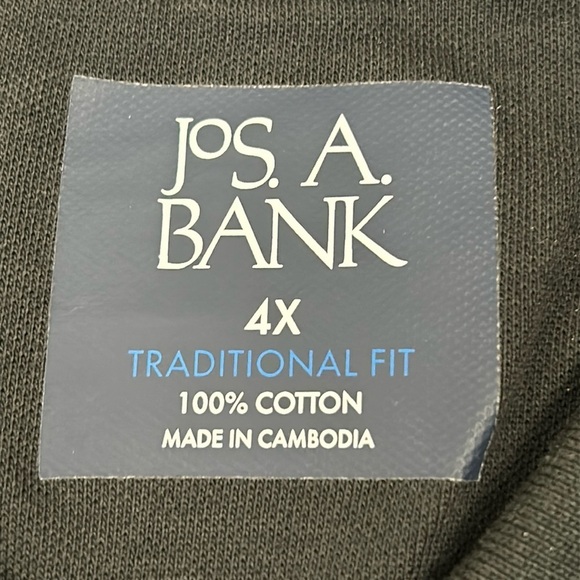 1424- JoS A Bank Traditional Fit Men's Polo 4X NWT - Picture 3 of 7